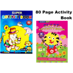 Marlin Super activity books 80 pages